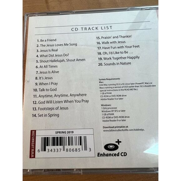 LifeWay Preschool "Bible Studies For Life" (Enhanced CD, Spring 2019) - Picture 3 of 7